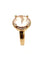 Bague 58 POIRAY. Collection "Filles Antik", bague or rose 18K, quartz rose et diamants 58 Facettes