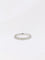 Alliance américaine or blanc diamants 0,9 ct
