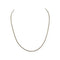 Collier Chaîne maille forçat 46 cm en or jaune 750 58 Facettes 330087914
