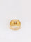 Bague 56.5 Bague chevalière vintage en or et diamants 58 Facettes J142