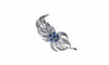 Broche BOUCHERON - Broche Clip Saphirs et diamants 58 Facettes