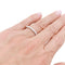 Bague 50 Alliance Cartier "Etincelle" platine, diamants. 58 Facettes 33980