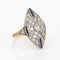 Bague 52.5 Bague Saphir Diamant Art Déco Vintage 58 Facettes G12009