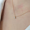 Collier Collier or rose et diamant 58 Facettes 32169