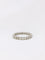 Bague 54 Alliance américaine en or blanc et diamants 1,15 ct 58 Facettes J58