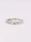 Bague 51 Bague diamants baguette or blanc 58 Facettes J366