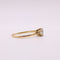 Bague 63 Solitaire or jaune 6 griffes diamant 58 Facettes