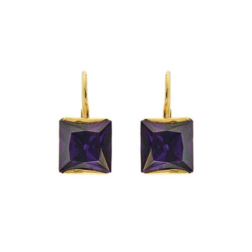 Boucles d'oreilles Boucles d'oreilles dormeuses avec saphirs 58 Facettes 35070