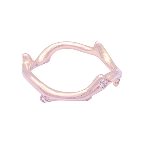 Bague 52 Bague Dior, "Bois de Rose", or rose, diamants. 58 Facettes 33738