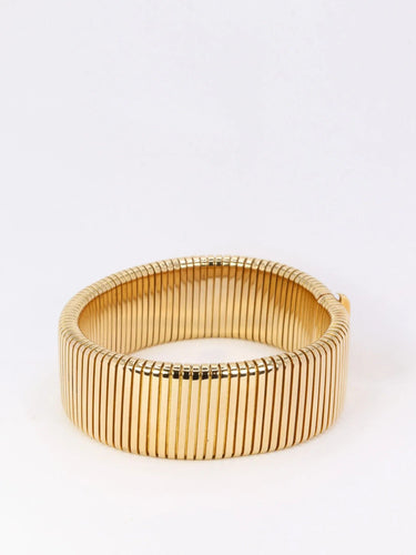 Bracelet Bracelet Tubogas vintage en or jaune 58 Facettes 865