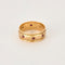 Bague 54,5 Bague jonc or jaunen et rubis 58 Facettes GU272