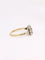 Bague Bague marguerite ancienne, diamants taille rose 58 Facettes J306