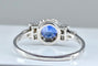 Bague 56 Bague saphir et diamants vers 1900 58 Facettes AB306