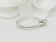 Bague 54 Bague solitaire en or blanc et diamant 0.41 ct 58 Facettes 31200