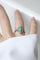 Bague 57 Bague Belle Epoque Turquoise Entourage Diamants 58 Facettes