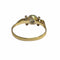Bague 57 BAGUE ART DÉCO DES ANNÉES 1925-1930 EN OR 18 KT ET PLATINE AVEC DIAMANTS 58 Facettes DMAR12