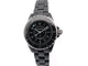 Montre montre CHANEL j12 intense black 33 mm ceramique noire + boite 58 Facettes 261661
