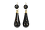 Boucles d'oreilles Antique Tortoiseshell Piquè Gold Earrings 58 Facettes 3286