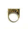 Bague 56 Bague Premier avec pierres multicolores 58 Facettes