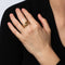 Bague Bague serpent en or jaune 18 carats avec diamants et serpent enroulé Taille 7 Bijoux de cocktail 58 Facettes G13721