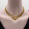 Collier Collier à franges graduées en or 14 carats de style victorien 58 Facettes