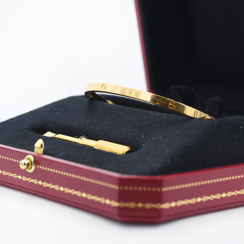 Bracelet CARTIER - Bracelet Love en or jaune 58 Facettes