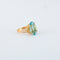 Bague 55 Bague Or Jaune Topaze 58 Facettes