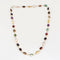 Collier Collier or jaune et pierres fines 58 Facettes NAR0301