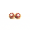 Boucles d'oreilles Dormeuses Or Jaune Rubis & Diamants 58 Facettes E3BO-GS29811-12