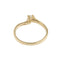 Bague Bague solitaire contrariée avec diamant 58 Facettes 35102