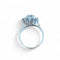 Bague 51 Bague marguerite en or blanc diamant 0.50ct 58 Facettes 372