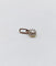 Pendentif or blanc diamant taille ancienne serti griffes (circa 1900)