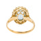 Bague 55 Bague Pompadour Or rose Aigue Marine 58 Facettes 3357371CN