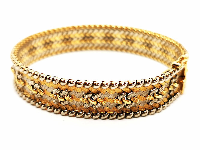 Bracelet Bracelet Maille fantaisie Or jaune, Or blanc, Or rose 58 Facettes 1649057CN