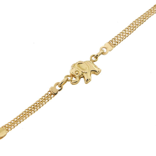 Bracelet Bracelet avec des éléphants 58 Facettes 35749