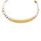 Collier Collier Chaumet, "Gourmette", or jaune, argent. 58 Facettes 34195