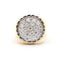Bague 54 Chevalière en or jaune avec diamants de 0,60 ct 58 Facettes