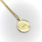 Collier Pendentif miroir tibétain en or 18 carats avec diamant et chaîne par Me & Ro 58 Facettes A20043