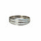 Bague 50 Alliance or blanc double rang diamants 58 Facettes 206