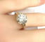 Bague Bague or jaune, diamant 4,17 carats et diamants baguettes 58 Facettes AB418