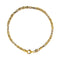 Bracelet homme en deux ors, maille oeil d'oiseau
