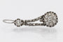 Boucles d'oreilles Boucles d'oreilles pendantes en or avec diamants taille ancienne, début du XXe siècle 58 Facettes 9968