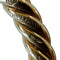 Bracelet BULGARI - Bracelet Jonc - en or jaune 18k, améthyste et quartz de rutile 58 Facettes