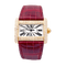 Montre Montre Cartier, "Tank Divan", or jaune et diamants. 58 Facettes 34640