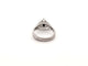 49 bague solitaire diamant 0.76ct t49 or blanc 18k 6.9 gr + anneau 58 Facettes 265666