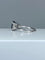Bague 54 Bague en or blanc saphir et diamants 58 Facettes AB328
