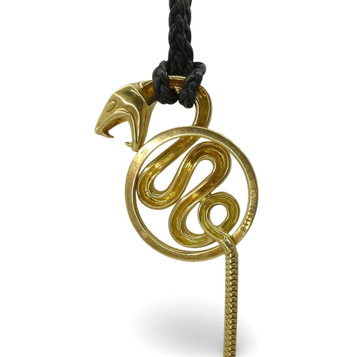 Collier Collier Boucheron Trouble Serpent or jaune 58 Facettes