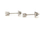 Boucles d'oreilles Boucles d'oreilles - Contemporaines serties de diamants en or blanc 18 carats 58 Facettes 23333