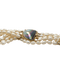 Collier Collier ras de cou or jaune et blanc - Perles de culture baroque 58 Facettes 1.0000711/2