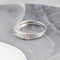 Bague 55 Bague - Bague en or blanc 18 carats et diamants taille brillant 58 Facettes 131366E
